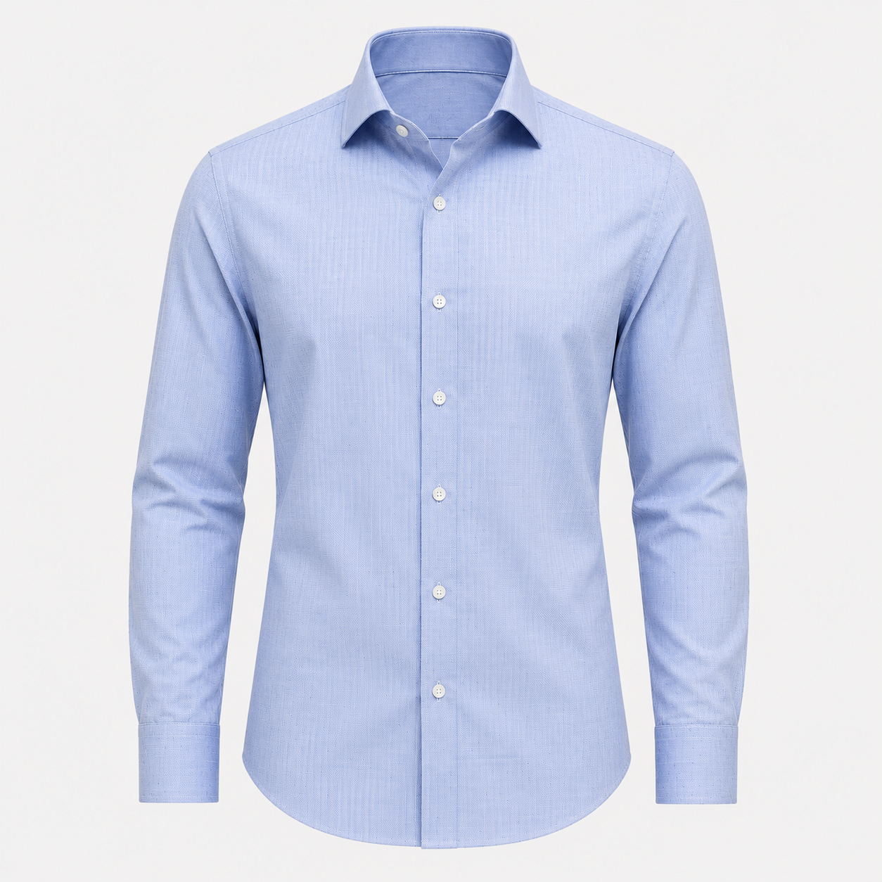 Men's Bespoke Light Blue Shirt
