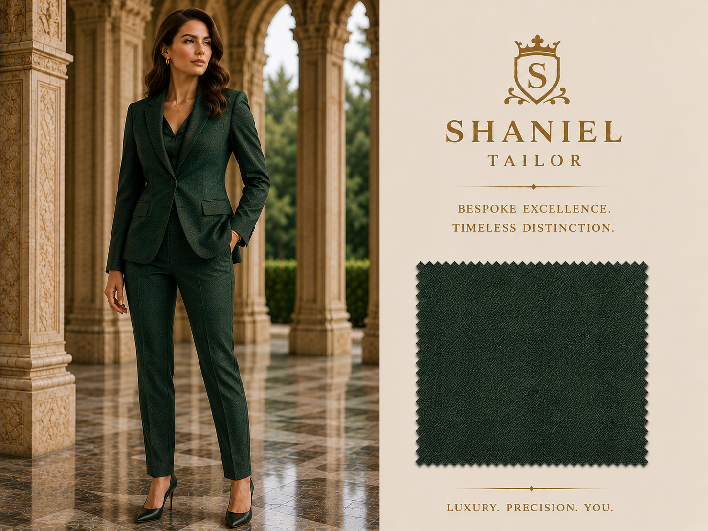Women's Classic 2-Piece Suit 2